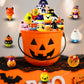 24PCS Halloween Squishies Toys for Kids,Halloween Squishies,Slow Rising Squishy Halloween Stress Fidget Toys,Non Candy Trick or