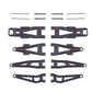 HAIBOXING RC Car Spare Parts Rear Upper/Lower Suspension Arms(Full Set) with Front&Rear Upper and Lower Suspension Arm Hinge Pin