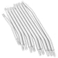 Vgoohobby 10Pcs Stainless Steel Steering Pull Rod Link Linkage Set Compatible with Axial SCX10 90046 90047 1/10 RC Crawler Car,3