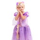 Sincere Party Girls Princess Wig,Rapunzel Plaits Blonde Wig For Girls Halloween Party,Role Playing