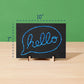 Kiwico Light-Up Wire Art Kit - Diy Electroluminescent Signs, Fun Educational Science Craft For Kids | Includes El Wires, Battery
