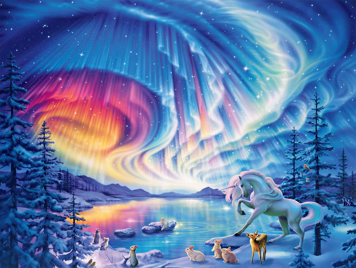 Buffalo Games - Fantastic Skies - 750 Piece Jigsaw Puzzle For Adults Challenging Puzzle Perfect For Game Nights - 750 Piece Fini