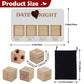 Date Night Dice, Fun Dicey Date Game, Wooden Night Dating Decision Dice Set, Valentines Gifts For Him Her, Couples Wedding For H