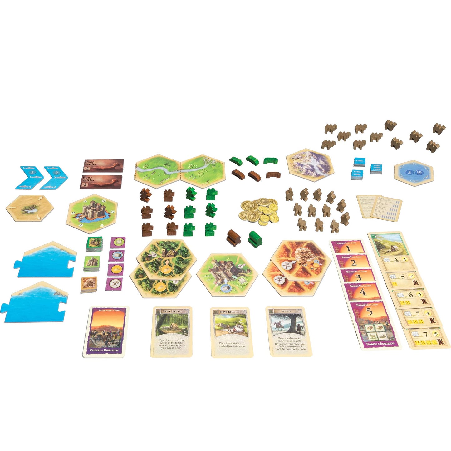 Catan Traders & Barbarians Board Game 5-6 Player Extension - Expand Your Epic Catan Adventure! Strategy Game For Kids And Adults