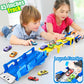 Dinosaur Toys for Kids 3-5, Dinosaur Truck with 6 Cars Toys, Car Track Set, Birthday Gifts Toys for 3 4 5+ Year Old Boys Girls,