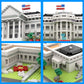 SEMKY Micro Mini Blocks White House Model Set - 3000 Pieces, Plastic, Multicolor Building Toys for Kids and Adults