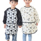Plie Waterproof Kids Art Smocks 37 Colors (Age 1-10, S-Xxl Size), Black Triangle (21-Xxl)