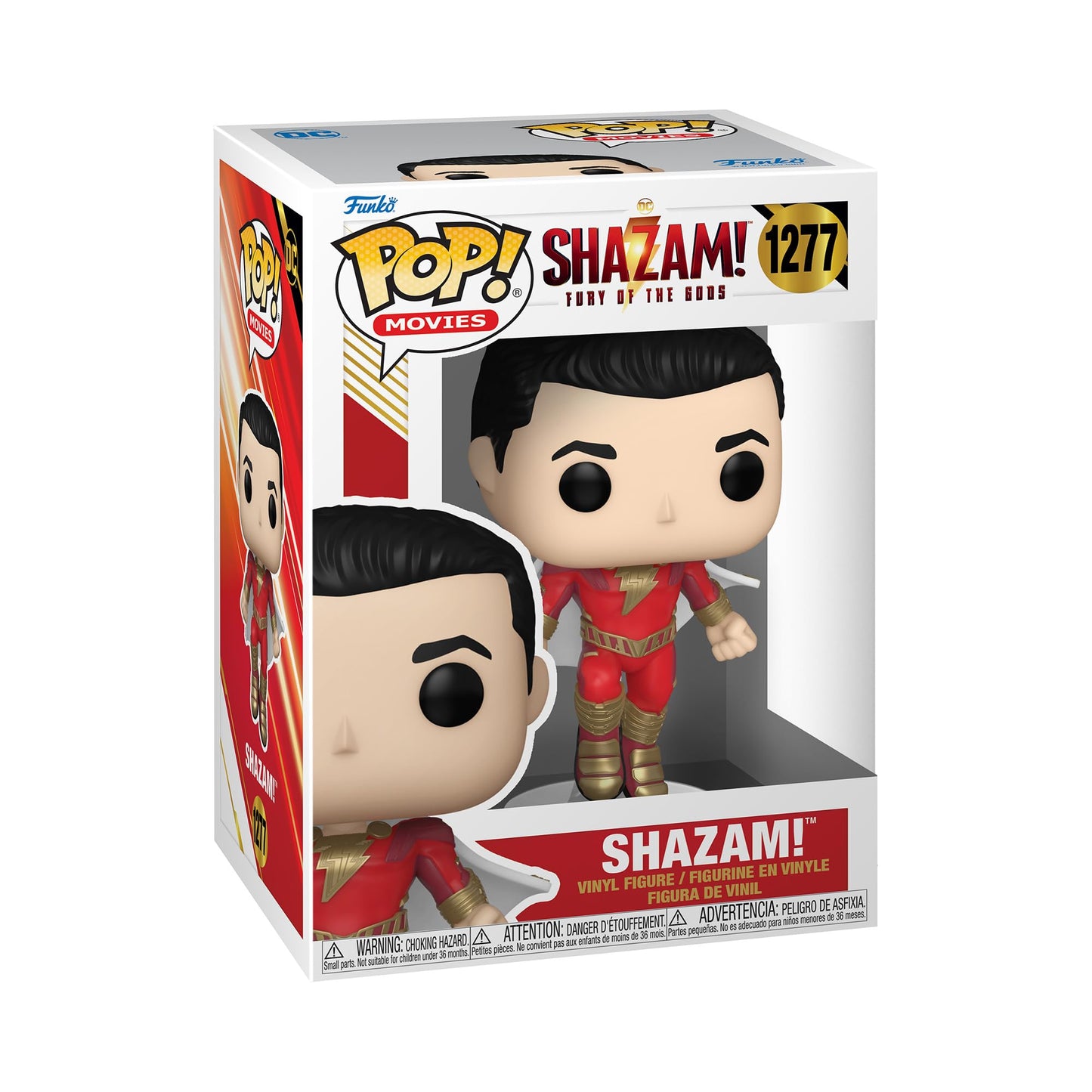 Funko Pop! Movies: Shazam 2-1/6 Odds For Rare Chase Variant - Glow In The Dark - Collectable Vinyl Figure - Gift Idea - Official Merchandise - For Kids & Adults - Movies Fans