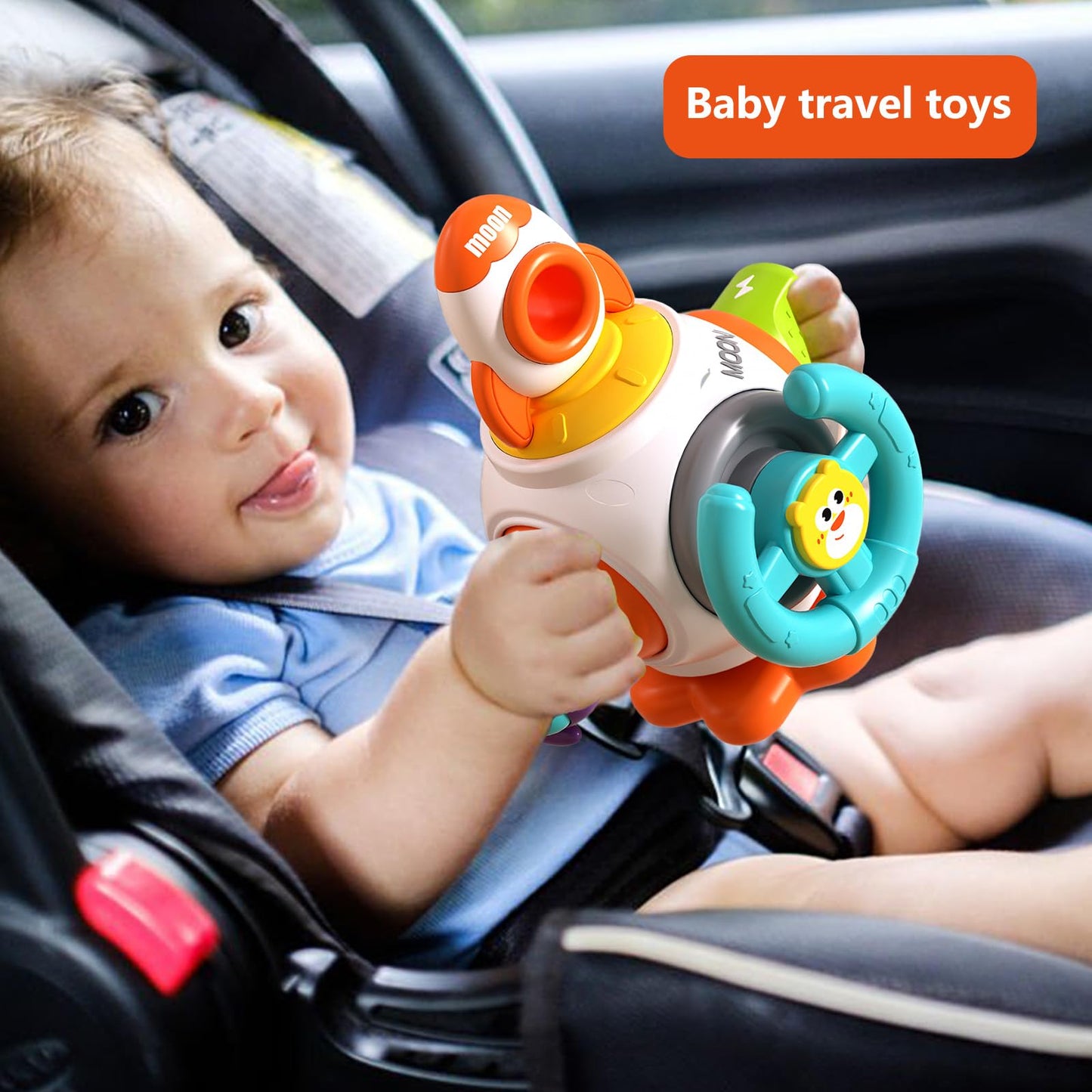 Montessori Toys For 1-3 Year Old, Baby Sensory Toys For 0-6 6-12 Months Travel Activities Busy Board Cube,Easter Basket Stuffers Gifts For 6 9 12 18 Months One 2 3 Year Old Infant Toddler Boys Girls