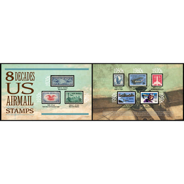 American Coin Treasures Eight Decades Of U.S. Airmail Stamps