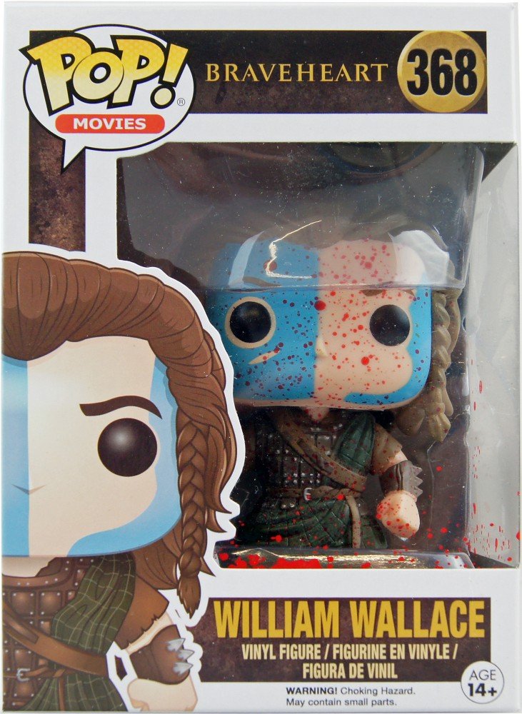 Funko Pop! Movies Braveheart William Wallace #368 (Blood Splattered Exclusive)