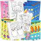 ArtCreativity Dental Coloring Books for Kids, Set of 20, 5 x 7 Inch Small Color Booklets, Dentist Office Giveaways, Favor Bag Fi