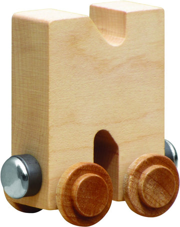 NameTrains Clear Finish Letter Car - Made in USA (N)