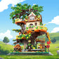 Ravayo Forest Tree Building House Blocks Set With Led, Creative Toy For Adults Teen 14+, Mini Brick 1877Pcs
