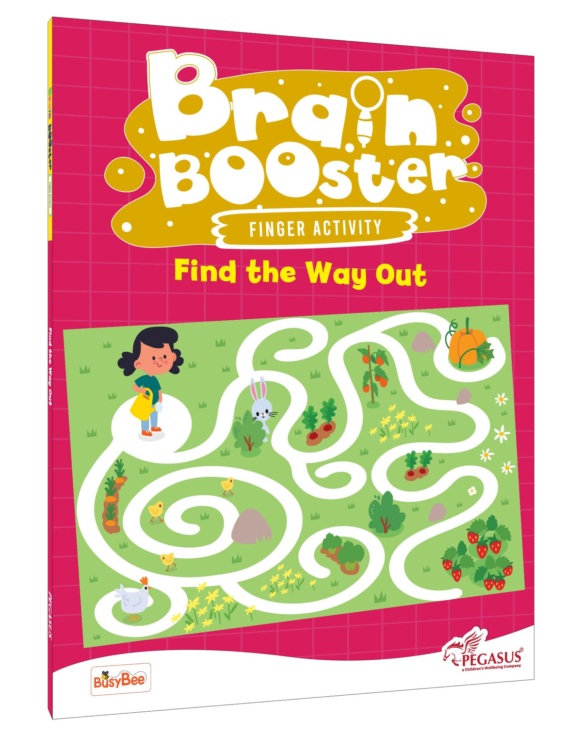 Pegasus Maze Books For Kids Age 3  5 Years | Brain Boosting Find The Way Out Activity Book For Early Skill Development And Fun 