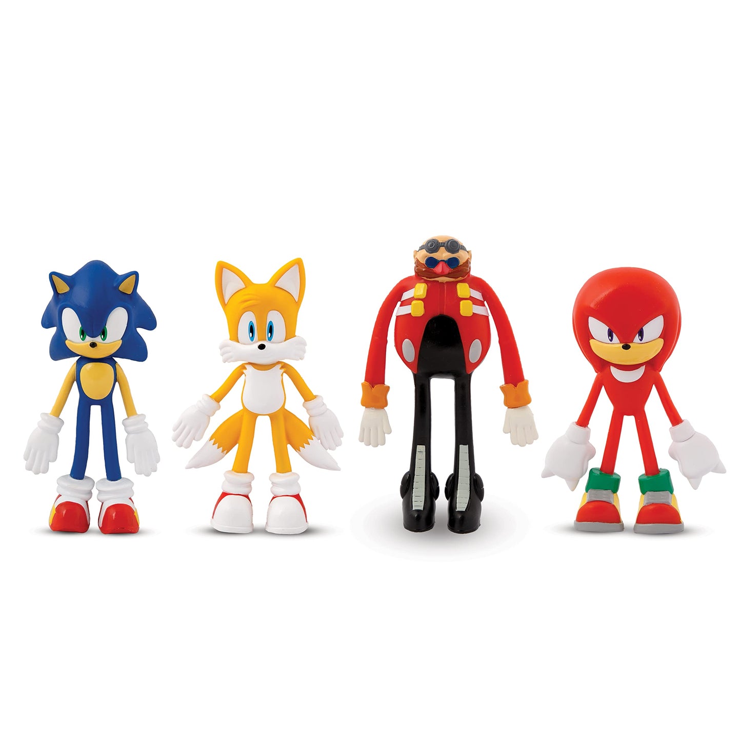 Tcg Toys Bend-Ems - Sonic The Hedgehog - The Original Bendable, Posable Actions Figures From The 90'S Are Back! Great Birthday Gifts For Kids, Boys, And Girls