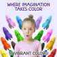 TinyGeeks 16 Count Toddler Crayons - Non-Toxic, Washable, Easy to Hold - Multicolored Crayons for Kids Ages 3-10