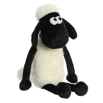 Aurora Playful Shaun The Sheep Stuffed Animal - Endless Fun - Farmyard Exploration - White 11 Inches