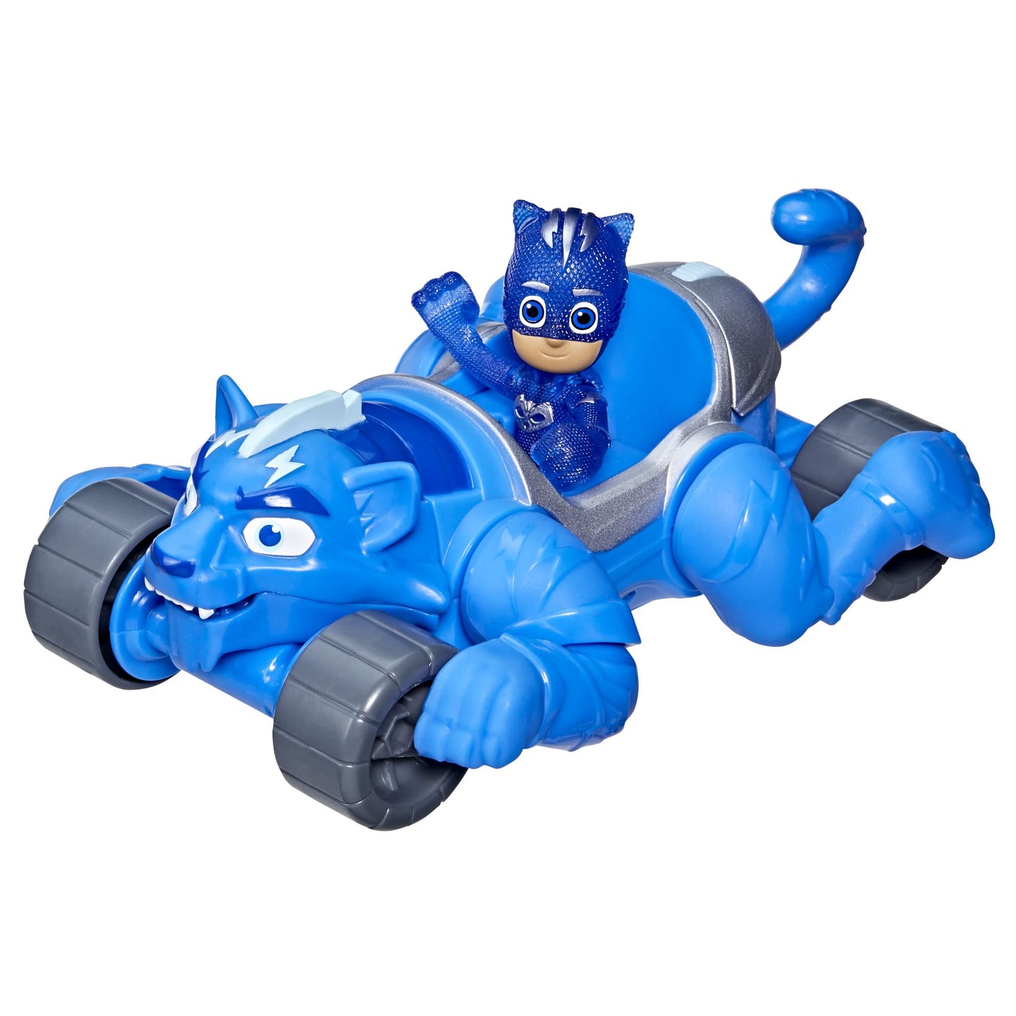 PJ Masks Animal Power Catboy Animal Rider Toy Car  with Catboy Action Figure  Deluxe Vehicles  Superhero  Preschool Toys for 3 Year Old Boys and Girls and Up