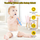 Fu Store Silicone Hollow Teether Tube Chew Straw Toy 6 Piece Set Multicolor for Infants 3-12 Months BPA Free & Freezable