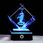 3D Crystals Virgo Zodiac Astrology Gifts For Women Men,Virgo Glass Figurine Decor Constellation Stuff Auguest September Birthday