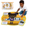 Dadisi Academy Maya: Can You Code? 3Foot Giant Floor Puzzle For Kids Ages 5+ - Round Puzzle 48 Pcs - Education Learning Toy - La