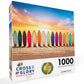 Cross & Glory - Sunrise Surf - 1000 Piece Jigsaw Puzzle For Adults | Vibrant Beach Scene Artwork | Unique Gift Idea