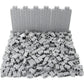 Feleph 360 Pieces 1X2 Masonry Profile Bricks Set Moc Building Blocks For Wall Parts And Pieces Diverse Bulk Toy Kit Compatible With Major Brands (Gray)