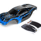 Summitlink Custom Body Muddy Blue Over Black Style Compatible For Rustler 4X4, Rustler Bl-2S, Rustler 4X4 Ultimate 1/10 Scale Rc