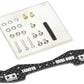 Tamiya Mini 4Wd Grade Up Parts Series No.498 Gp.498 Hg Carbon Front Wide Stat 1.5 Mm 15498
