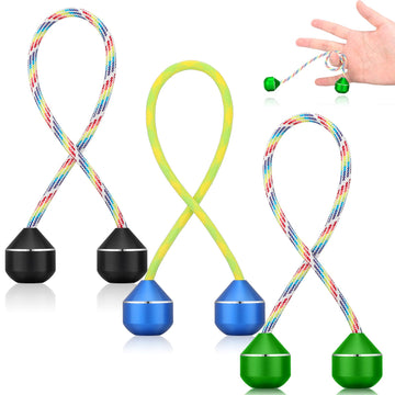 Simgoing 3 Pcs Fidget Beads Greek Worry Fidget Beads Aluminum Alloy Bump Edc Relieve Anxiety Gift For Men Women Skill Players(Mo