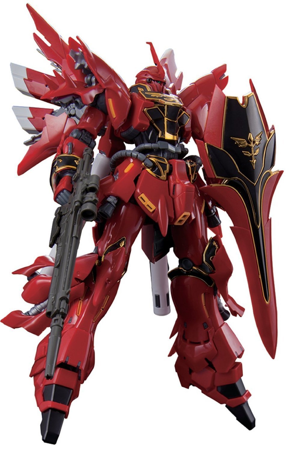 Bandai Hobby Rg Msn-06S Sinanju Gundam Uc Action Figure (1/144 Scale)