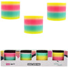 The Dreidel Company Plastic Coil Spring, Glow-In-The-Dark Magic Rainbow Slingy, Party Favor, Birthday Bag Filler, Stocking Stuff