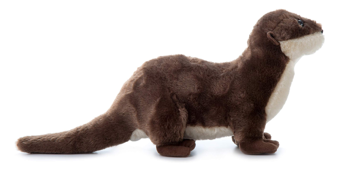 The Petting Zoo River Otter Plush Toy, 18 Inch, Brown, Model 320301 - Soft Stuffed Animal Gift for Kids