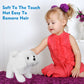 Worwoder Plush Bichon Frise Toy Puppy Electronic Interactive Pet Dog - Walking, Barking, Tail Wagging, Stretching Companion Anim