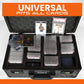 Preza Graded Card Storage Box - Premium Trading Card Case For Graded Sports And Tgc Collectibles - Carbon Fiber Slab Case Storag