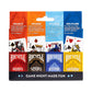 Bicycle 4 Playing Card Games In 1: Euchre, Hearts, Spades, And Solitaire (4 Card Game Pack)