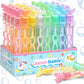 Cawiew 32 Piece Mini Unicorn Bubble Wand Set - Plastic Party Favors for Kids, Toddler Birthday Decor, Gift Box Included
