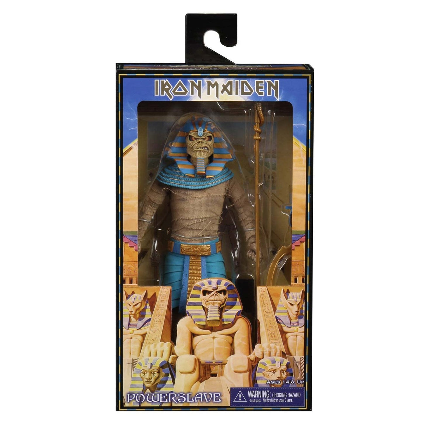Iron Maiden - 8  Clothed Action Figure - Powerslave Pharaoh