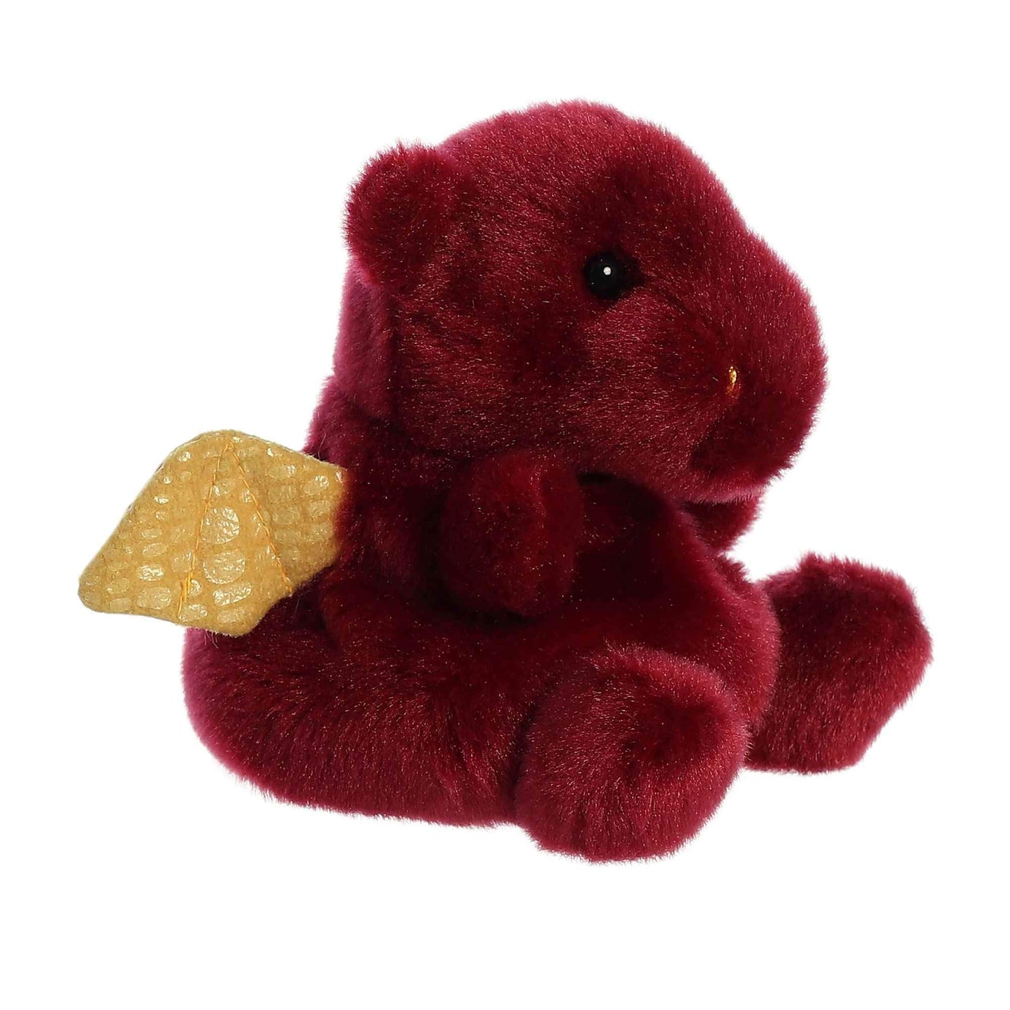 Aurora® Aidan Dragon™ Stuffed Animal - 5 Inch Red Palm Pal - Collectable Polyester Toy