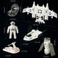 Wbzle Space Explorer Toy Kit, Space Toys Set With Astronaut Figure, Astronaut Exploration Gift For Exploring Boys And Girls