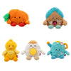 BumBumz SpringBumz Plush 5-Pack - Carson Carrot, Cammie Chick, Ethan Egg, Cosimo Can, Blair House - Model RBBZ01026 - Polyester
