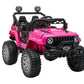 Dakott Kids Ride On Truck With Storage Space, 12V Children'S Electric Car With 2.4G Parental Remote Control, Music, Mp3 Player, Led Lights, Spring Suspension.