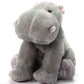 The Petting Zoo Hippo Plush Toy, 12 Inch Gray Stuffed Animal, Model 415444, Perfect Gift for Kids