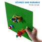 Pokiiulk Classic Baseplates Building Plates, 2 Pack 10'' X 10'' Building Bases Compatible With All Major Brands, Classic Green B