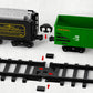 Kukufun Electric Train Set For Kids, 43 Pcs Classic Train Toys Sets For Boys Girls Steam Locomotive Engine, Lights & Sound, Trac