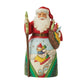 Enesco Crayola By Jim Shore Crayola Santa With Sled Scene Figurine