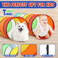 Kids Play Tunnel For Toddlers, Colorful Pop Up Crawl Through Tunnel Play Tent For Baby Or Dog Cat Pet With Breathable Mesh, Coll