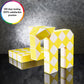 Cubidi® Magic Snake Cube | Fidget Snake Toy For Kids | Travel Toys For Kids Ages 4-8 | Great Gift For Boys And Girls Birthday, Christmas, Stocking Stuffers - 48 Blocks | 0.9 Inch X 0.7 Inch | Yellow