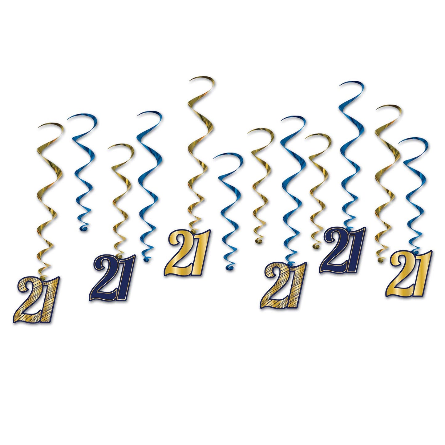 Beistle 21 Whirls